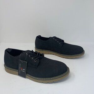 New York & Company Dorian NY1054 Dress Shoes‎ Men's 10 Black Leather Oxford 8124